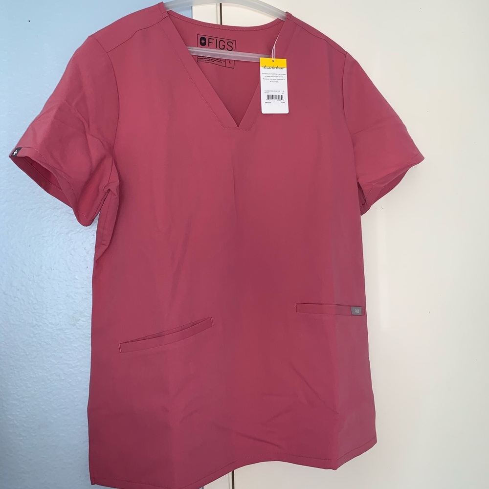 FIGS Casma Top (Quartz) sz L